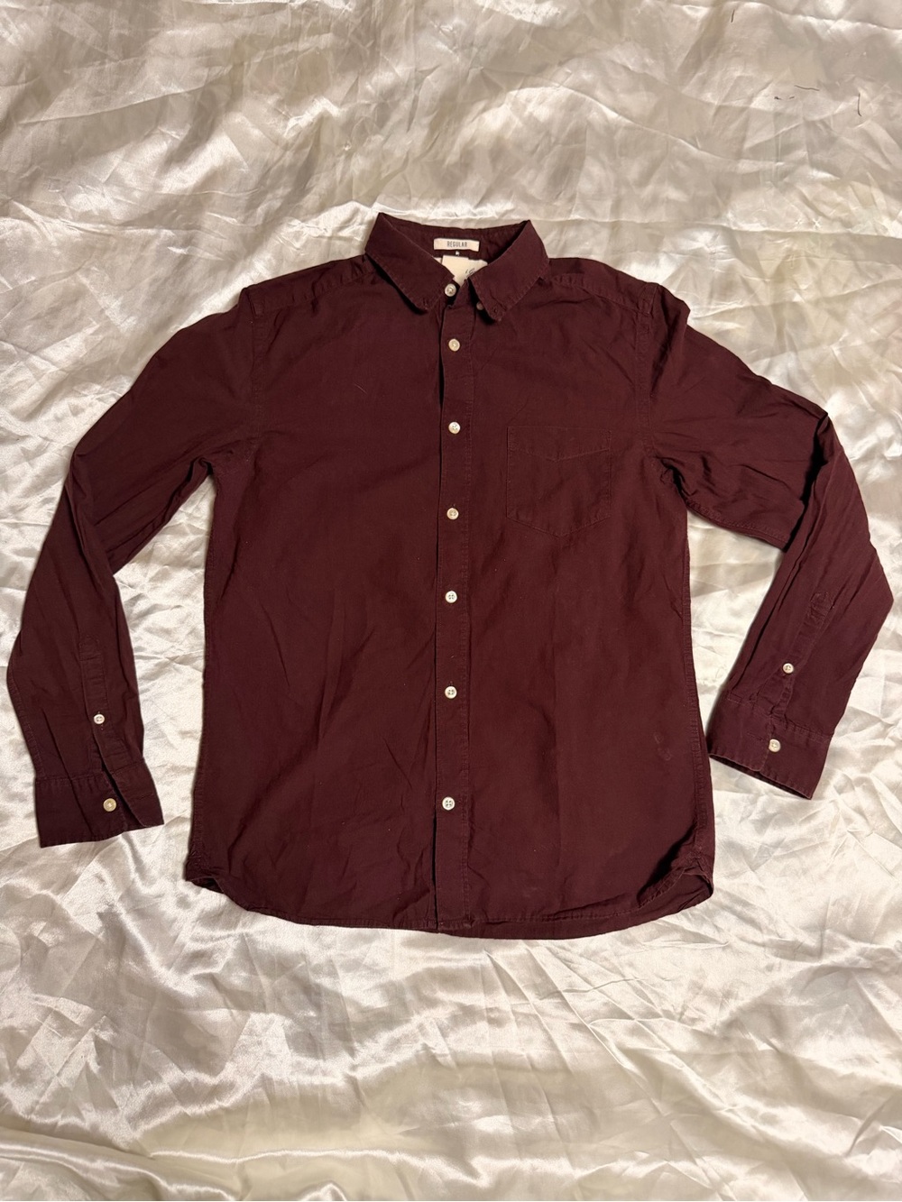 Men's Long-Sleeve Button-Down Shirt